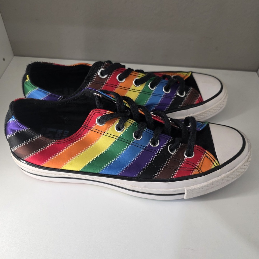 Converse Chuck 70 Low Pride Rainbow Men Size 8 - Picture 3 of 10